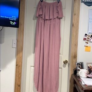 Strapless Maxi Dress
